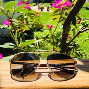 Michael Kors Polarized Women’s Gold Aviators